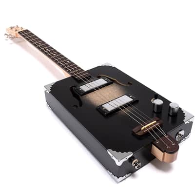 Drummond & Hammett Black Jack 2020 Cigar Box Guitar image 2