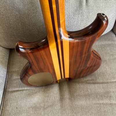 Alembic 20th Anniversary AM 4 string Bass guitar Omega Burl Walnut image 20