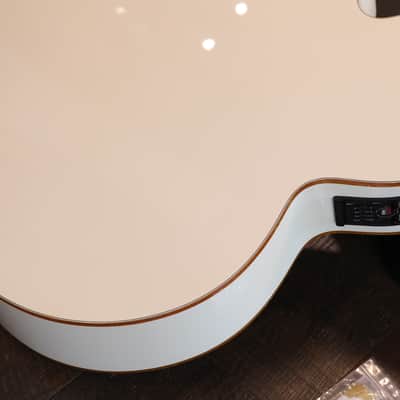 Rare! 2006 Gretsch G6022CWFF White Falcon Rancher MIJ Acoustic Guitar + OHSC image 16