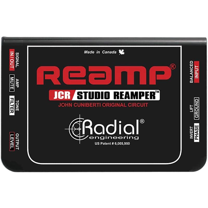 Radial Reamp JCR Studio Reamper | Reverb Canada