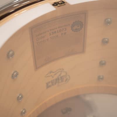 DW Collector's Pure Maple Series 4pc Set Satin Oil Finish Honey 22" 10" 12" 16" Standard Shell Type image 13