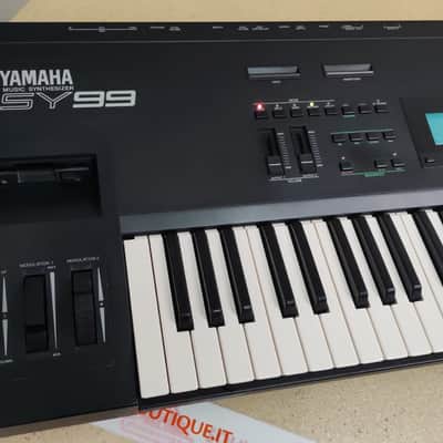 Yamaha SY99 Synthesizer 1991 Black 76-Keys - Hybrid FM/AFM & AWM2 Synthesis 32-Voice Workstation image 9