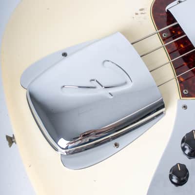 1962 Fender Jazz Bass — Olympic White image 4