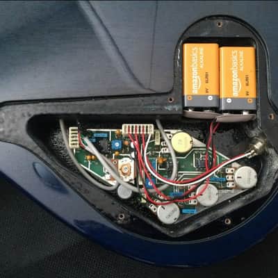 Tune KBP-5N 1995 Imperial Sunburst Blue image 8