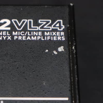 Mackie 402VLZ4 4-Channel Mic / Line Mixer 2014 - Present - Black image 8