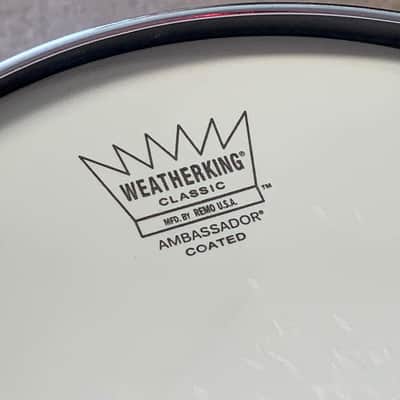 Slingerland 4 pc early 1970s Drum Set - Black Diamond Pearl image 10