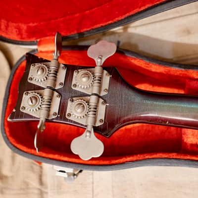 Kustom K-200 Bass Guitar 1969 - Wineburst image 13
