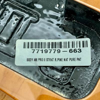 Fender American Professional II Stratocaster Roasted Pine Body – Light! Mint 23093 image 11