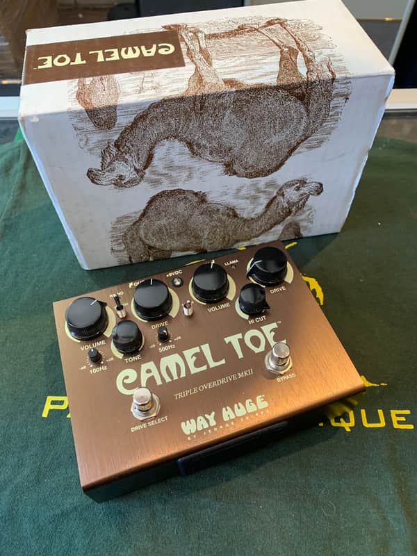 Way Huge WHE209 Camel Toe MkII Triple Overdrive 2016 - 2021 - Brown image 1