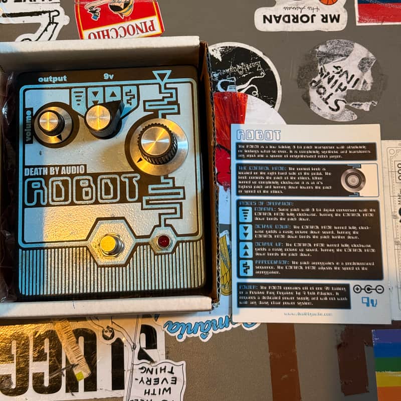 2015 Death By Audio Robot Blue