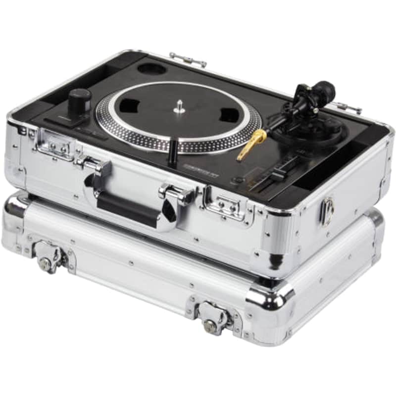 Odyssey KRP7SIL | KROM Series Case for Reloop RP7 | Silver Aluminum Carrying Case image 1