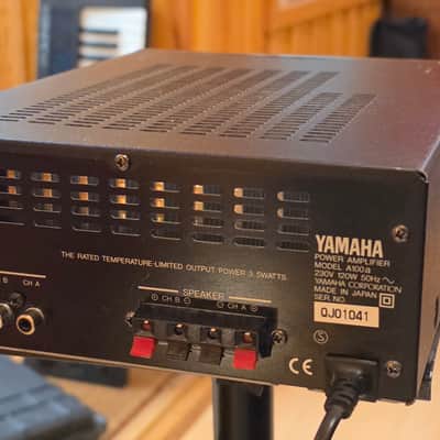 Yamaha A100a A 100 2 Channel Stereo Power Amp Amplifier image 7