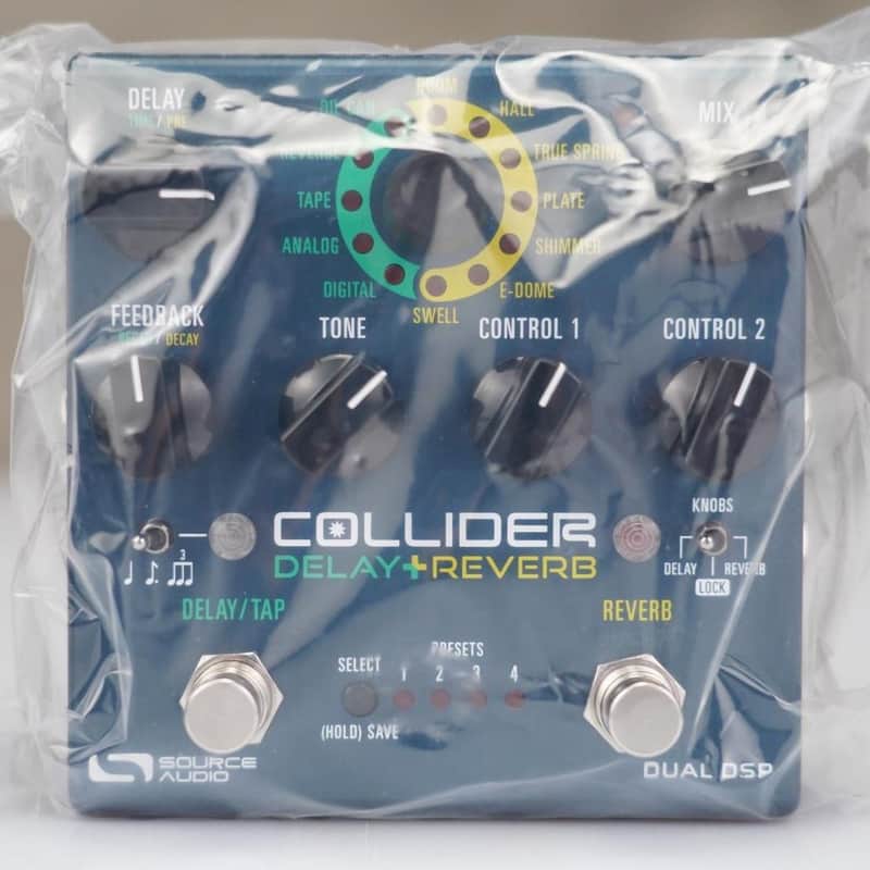 Source Audio Collider Delay Reverb Effects Pedal w/ Sealed w/ Box #59292 image 1