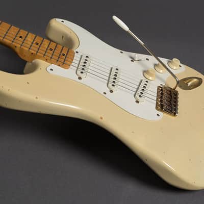 Fender Fender Custom Shop Stratocaster Cunetto Relic John Cruz 1996 - White Blonde image 3