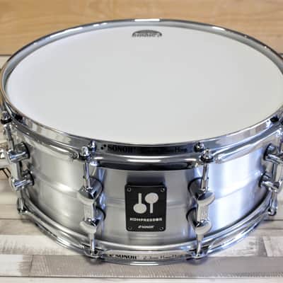 Sonor Kompressor Aluminium 14x5.75" snaredrum image 7