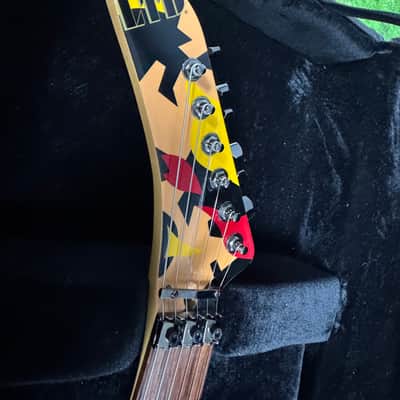 2013 ESP LTD GL-200K George Lynch Signature - Black with Kamikaze Graphic image 6