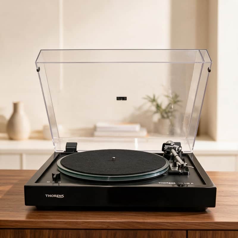 THORENS TD-148A Rare Vintage Automatic Turntable Fully Working Belt Warranty