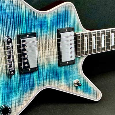 Dean - USA - Time Capsule Cadillac - Faded Denim - Dean USA DMT Pickups - Cadi Tail Piece - Nickel Hardware - OHSC - Call for Best Price !!! image 6