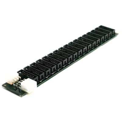 Synthrotek Mini Power Distribution Board PCB - Eurorack Bus Board PCB image 3