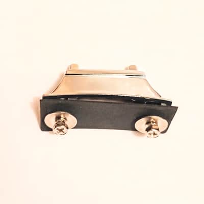 UNMARKED HEAVY DUTY DIE CAST SNARE DRUM BUTT PLATE - CHROME - FREE SHIP TO C-USA! image 7