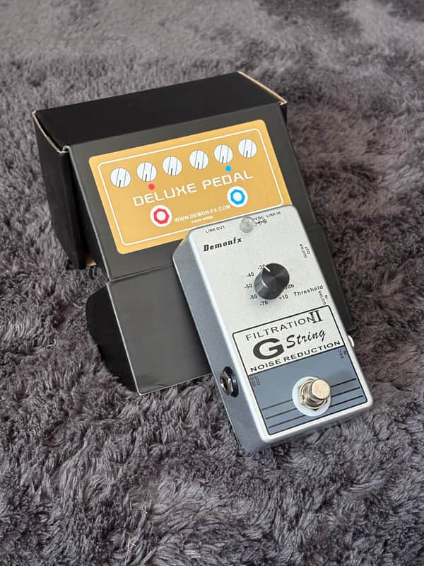 DemonFX G String Filtration II Noise Reduction for Effects Loop/Signal Chains - Based on the ISP Decimator II G String noise reduction pedal image 1