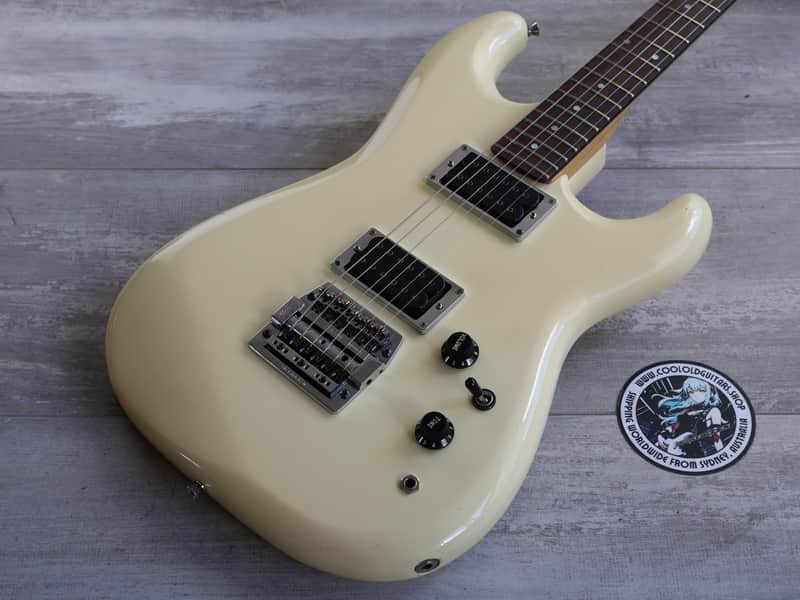 1985 Squier Japan Contemporary Series HH Stratocaster w/Kahler (White) image 1