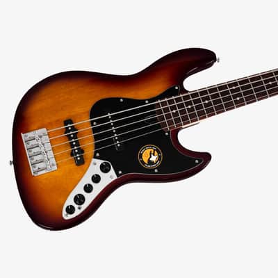 Sire Marcus Miller V3 2nd Generation Bass Guitar, 5-String, Tobacco Sunburst image 4