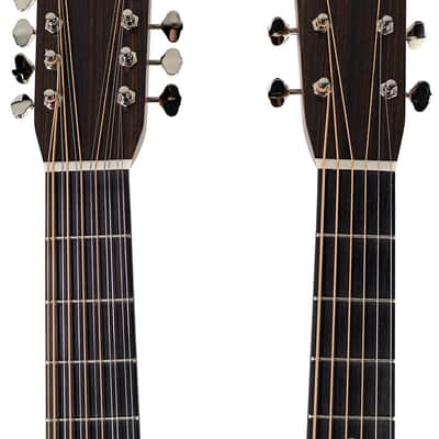 2026 Martin Grand J-28E DN Double Neck Natural image 5