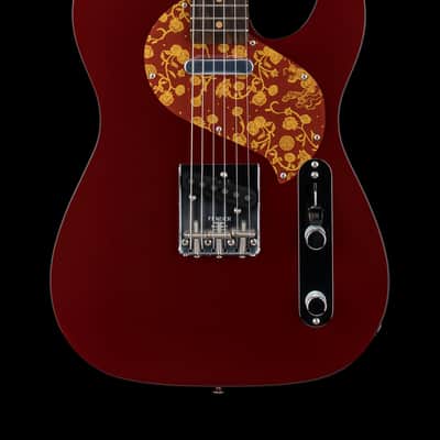 Fender Limited Edition Raphael Saadiq Telecaster - Dark Metallic Red #30249 image 1