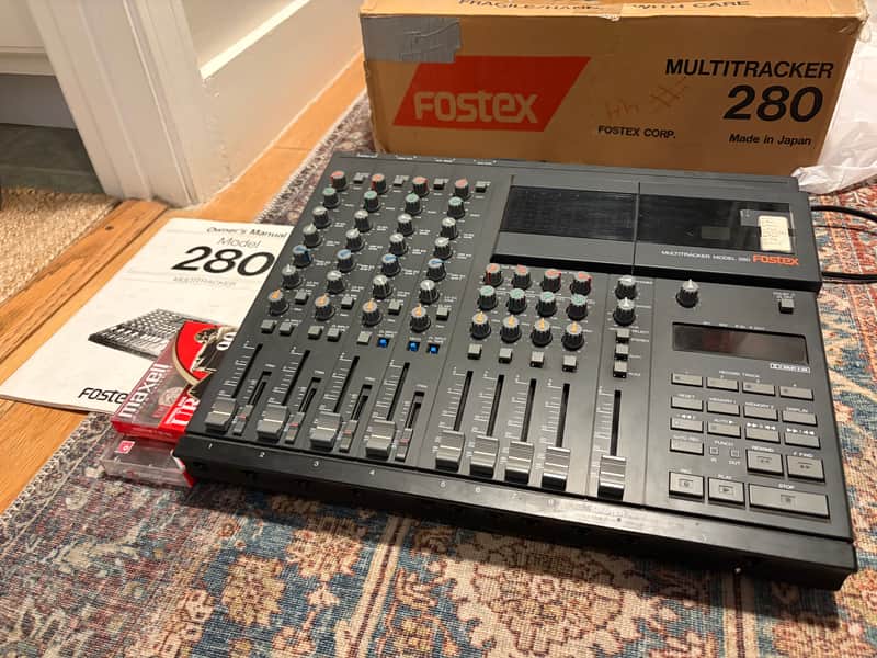 Fostex Multitracker Model 280 8-track Cassette Recorder image 1