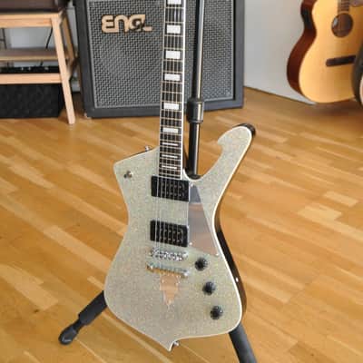 IBANEZ PS60 SSL Silver Sparkle / Paul Stanley (KISS) Signature / IC Iceman type / PS60-SSL / GS260402973 image 2