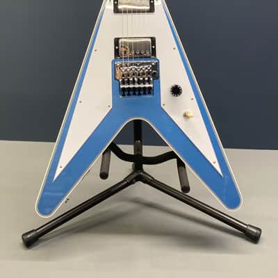 Gibson Custom Shop Richie Faulkner Signature Flying V Custom 2023 - 2024 - Pelham Blue image 1