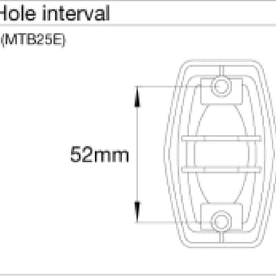 Tama MTB25E mount for tom/ star cast Superstar, Swingstar,S.L.P. + 1997- - Chrome image 4