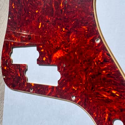 62 Fender Precision Tortoise vintage Celluloid 60's USA RI pickguard 68 71 image 9