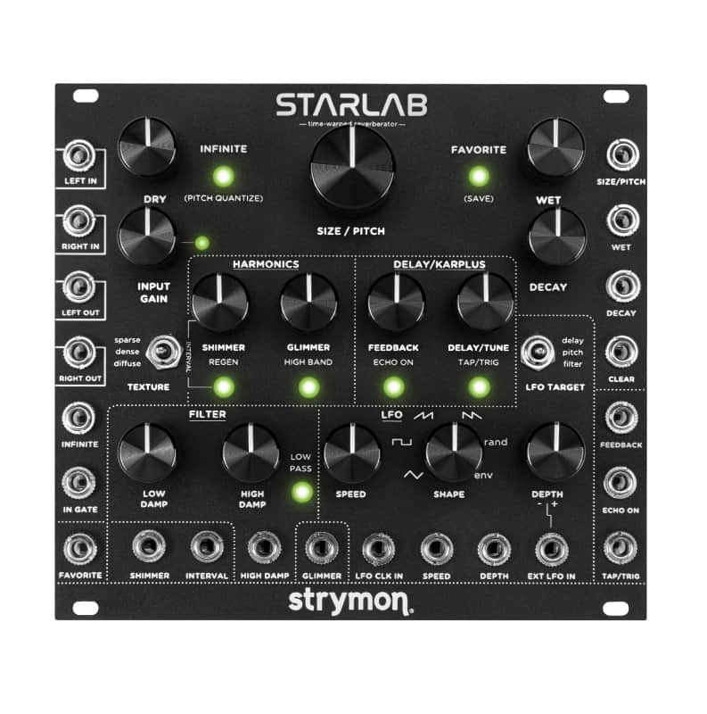Strymon STARLAB Time-Warped Reverberator Eurorack Modular image 1