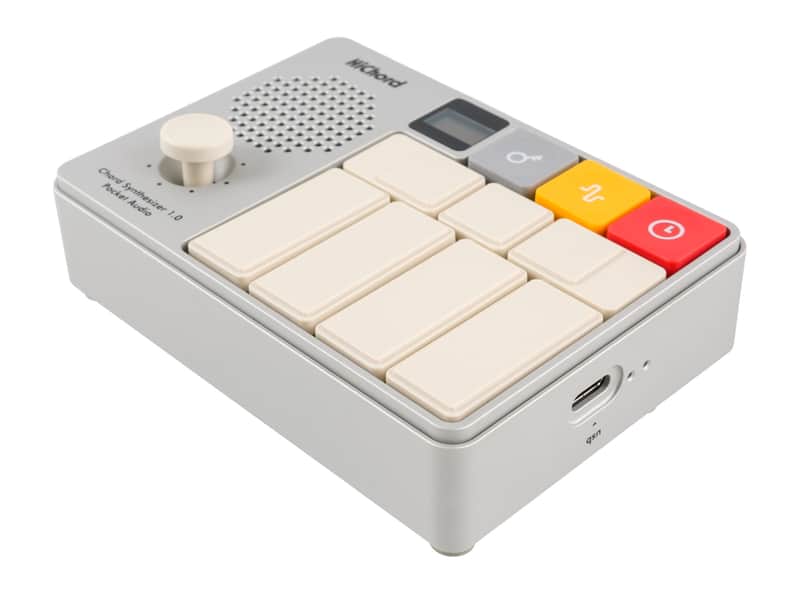 Pocket Audio HiChord Compact Chord Synthesizer - Aluminum (Silver