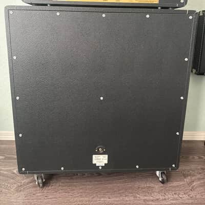 Marshall 1960AHW Handwired 120-Watt 4x12" Angled Guitar Speaker Cabinet 2001 - Present - Black image 2
