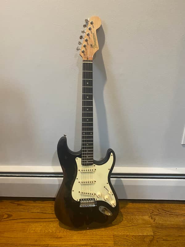 Partcaster Stratocaster 2020 Black Relic image 1
