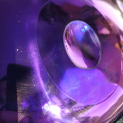 Handpan - D kurd Tuning 2024s - purple mistic reflection image 4