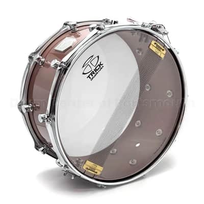 Trick Precious Metals 3mm Brass Snare Drum 14x6.5 Champagne Sparkle image 3