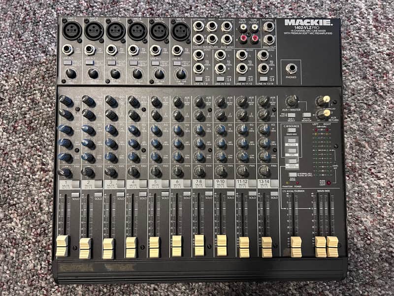 Mackie 1402-VLZ Pro 14-Channel Mic / Line Mixer