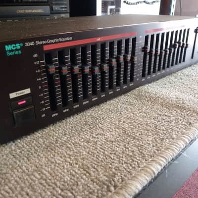 MCS 3040 Graphic Equalizer - 10 Band Dual Channel EQ - Cleaned and Tested image 8