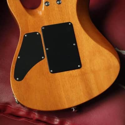 Suhr Custom Modern Mahogany Trans Blue Denim Quilt Top 2010 image 6