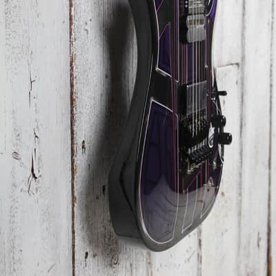 Schecter C-1 FR-S Przym Vespid Solid Body Electric Guitar Purple Pryzm image 8