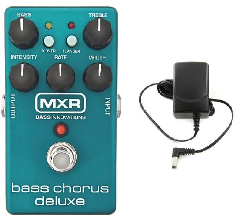 MXR DUNLOP BASS CHORUS DELUXE PEDAL Analog Bucket-Brigade Technology M83 ( FREE ADAPTER ) image 1