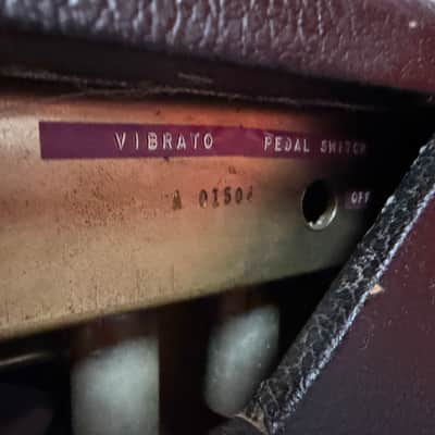 Fender Pro Reverb 2-Channel 40-Watt 2x12" Guitar Combo 1965 - 1967 - Black Panel image 10
