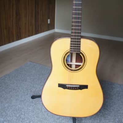 Darren Hippner #17 Ltd Dreadnought/ Bluegrass-Adirondack Spruce top/ Tasmania Jarrah image 13