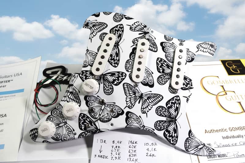 "WINGS OF CHANGE" Fender Loaded Stratocaster Pickguard Hot Wired PowerShifter™ image 1
