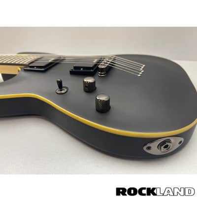 Schecter Demon 6 Satin Black Lefthand image 11