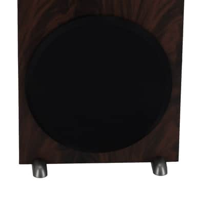 Rockville TM150D Dark Wood Powered Home Theater Tower Speakers 10" Sub/Bluetooth image 5